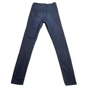 H&M Skinny Jeans Womens 4 Blue Dark Wash Mid Rise Slim Fit Stretch Denim